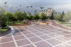 Будущее состояние Музейной площади (вид 1)
