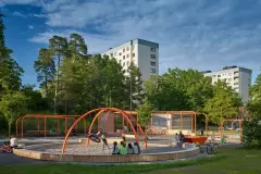 Эскизный проект по благоустройству жилого района Ключи по ул. Достоевского в г. Артемовском