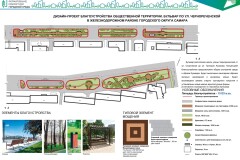 Дизайн-проект благоустройства бульвара по ул. Чернореченской в Железнодорожном районе городского округа Самара