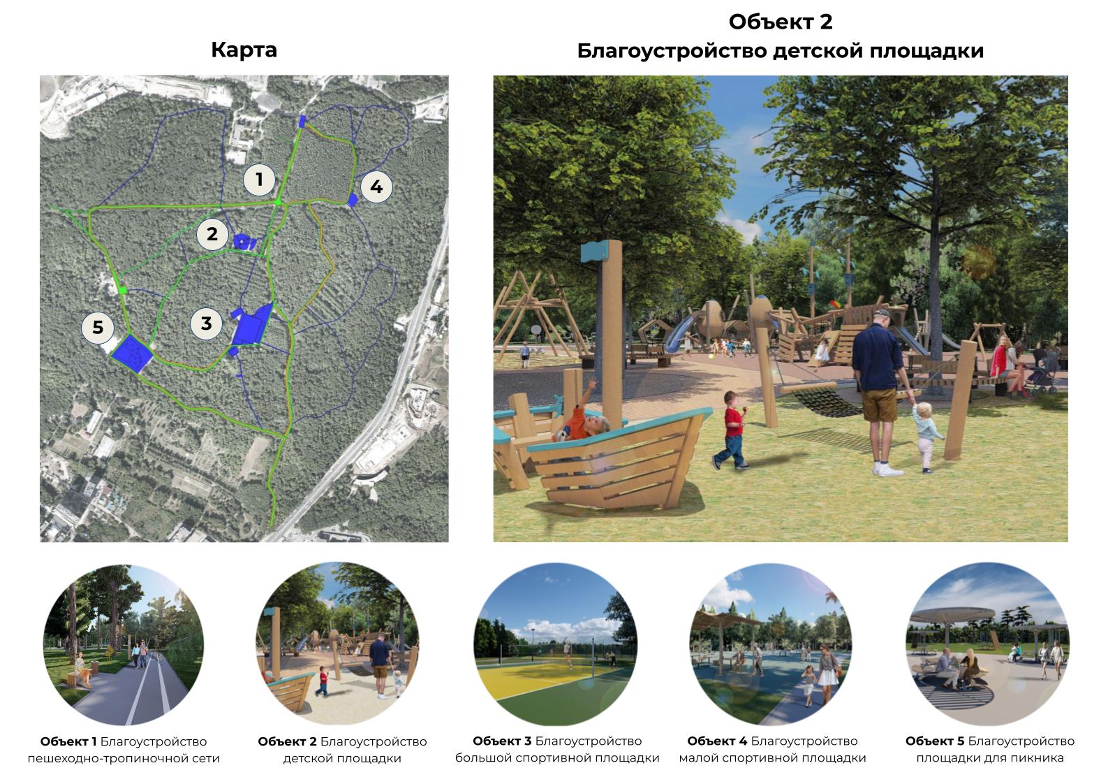 Благоустройство детской площадки (Объект 2)