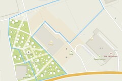 Карта расположения территории