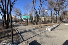 Вид на основные аллеи