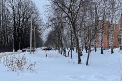 Пешеходная зона в районе ул. Белянского, 16-18