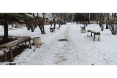Интернет-аллея по ул. Вокзальной в г. Харцызске